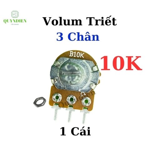 Volum biến trở Triết áp đơn WH148 B10K