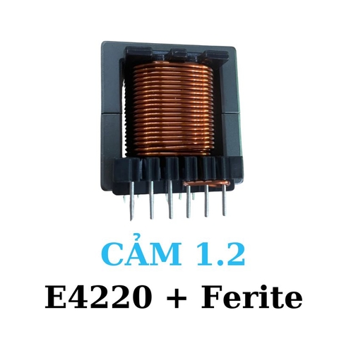 Cuộn cảm Dây Đồng 1.2mm E4220 (6 +6 chân) Có Ferite