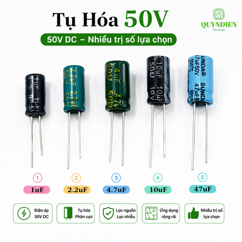 Tụ Hóa 50V