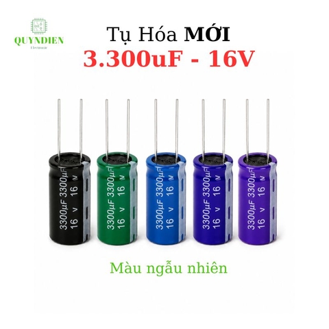 Tụ Hóa 3300uF 16V 25V 35V 50V