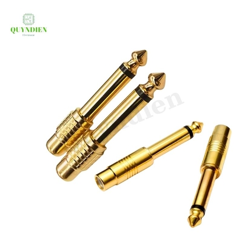 Jack(rắc) chuyển tín hiệu AV ,hoa sen ra 6.5 - 6 ly