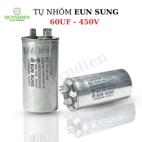 Tụ Nhôm Kapa EUN SUNG 60uF 450V