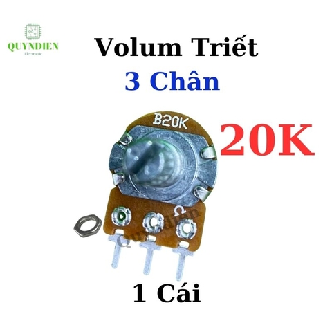 Volum biến trở Triết áp đơn WH148 B20K