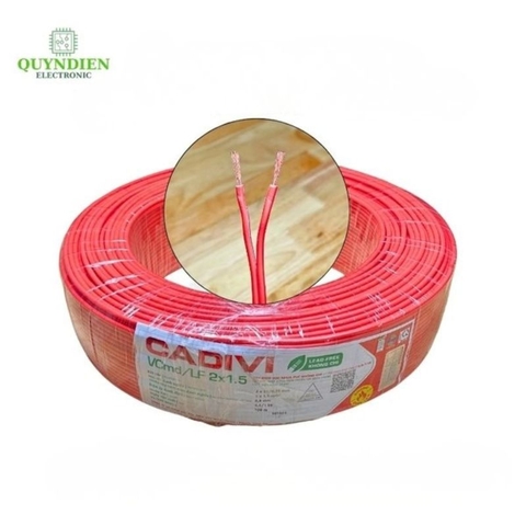 Dây Điện Cadivi Dây Đôi VCmd/LF 2x1.5