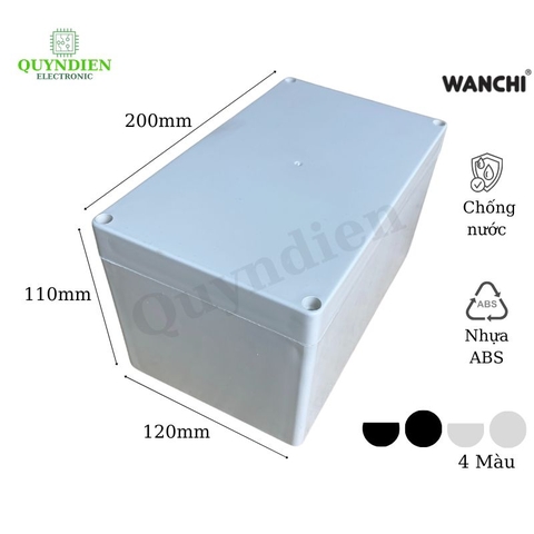 Hộp nhựa ABS 200x120x110mm WANCHI
