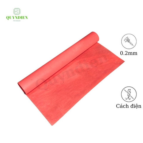 Giấy hồng giấy cách điện dày 0.2mm