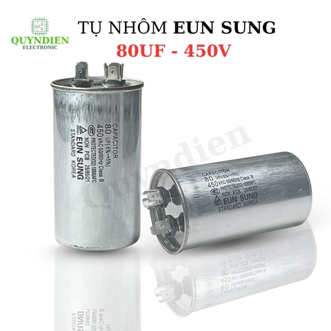 Tụ Nhôm Kapa EUN SUNG 80uF 450V