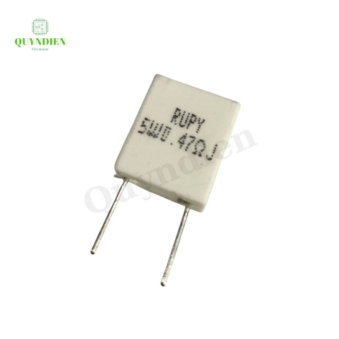 Điện trở sứ 5W Đứng - 0.47R