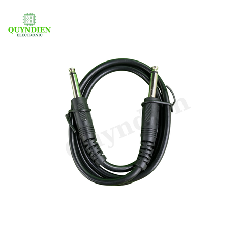 Dây rắc mic 2 đầu 6 ly dài 1 mét loại thường