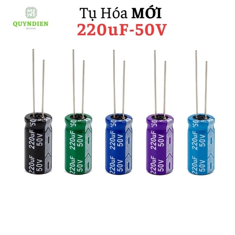 Tụ hóa 220uf - 50v
