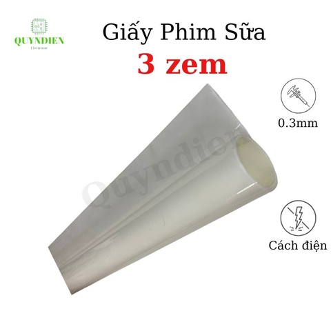 Giấy Phim Sữa Cách Điện Dày 0.3mm