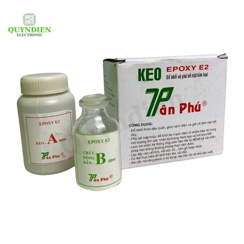 Keo AB EPOXY keo TÂN PHÚ đông cứng rotor - stator