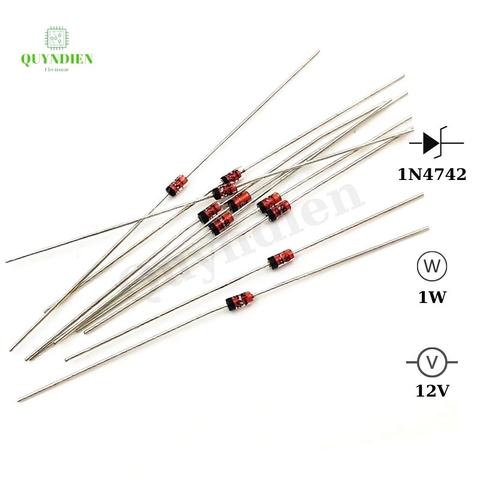 Diode 1W Zener 1N4742 - 12V