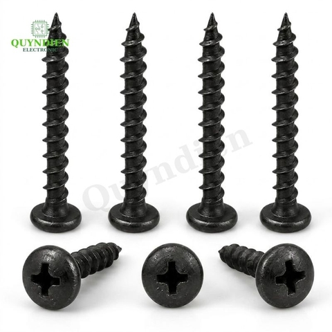 Ốc Vít M4x40mm Taiwan Ren Thưa Nhọn
