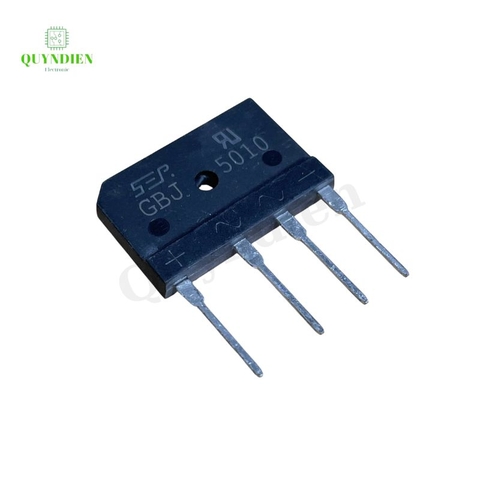GBJ5010 Diode Cầu Dẹp 50A 1000V Mới