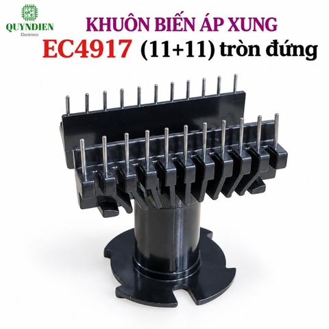 Khuôn EC4917 (11+11 Chân) Dùng Lõi Ferrit EC49