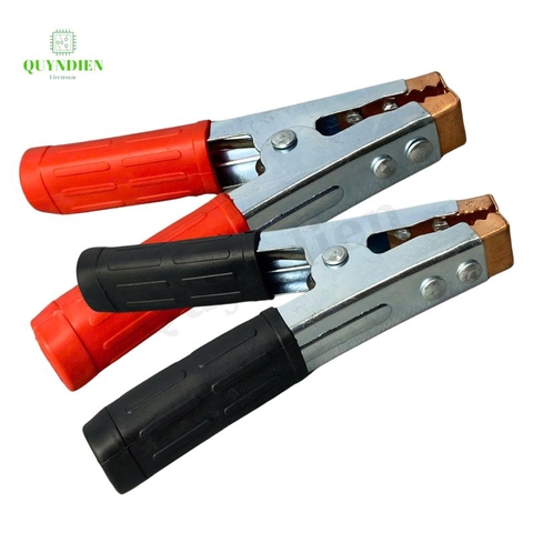 Kẹp Bình ắc quy Acquy 500A Thép Không Rỉ  túi 1 đôi - đỏ + đen