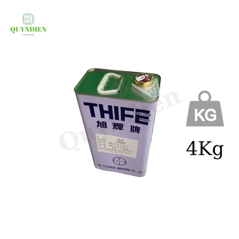 Keo cách điện THIFE Đài Loan (Vecni) Nâu 4 Kg