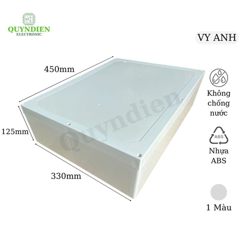 Hộp nhựa ABS 450x330x125mm VY ANH
