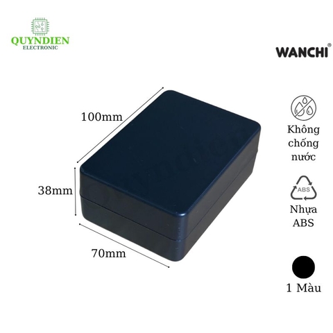Hộp Nhựa ABS 100x70x38mm Wanchi