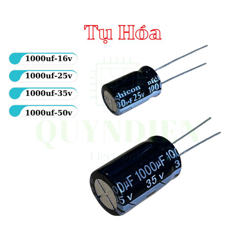 Tụ hóa 1000uf-16v 25v 35v 50v