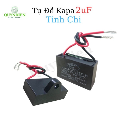 Tụ Đề Kapa 2uF ±5% 450VAC Tinh Chi