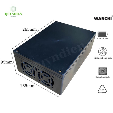 Hộp phay sẵn 265x185x95mm WANCHI