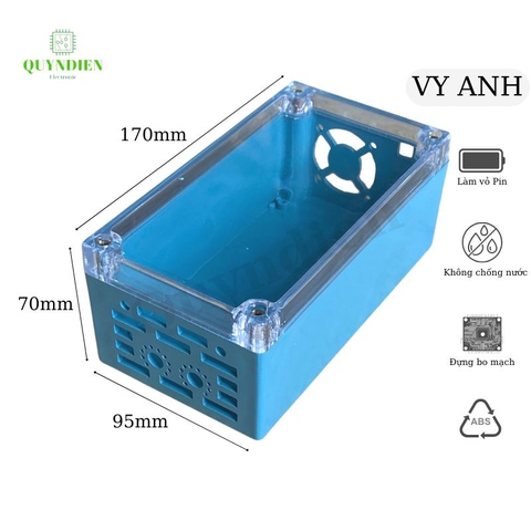 Hộp phay sẵn 170x95x70mm VY ANH