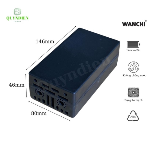 Hộp phay sẵn 146x80x46mm WANCHI