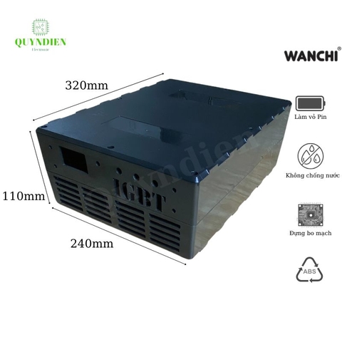 Hộp phay sẵn IGBT 320x240x110mm WANCHI