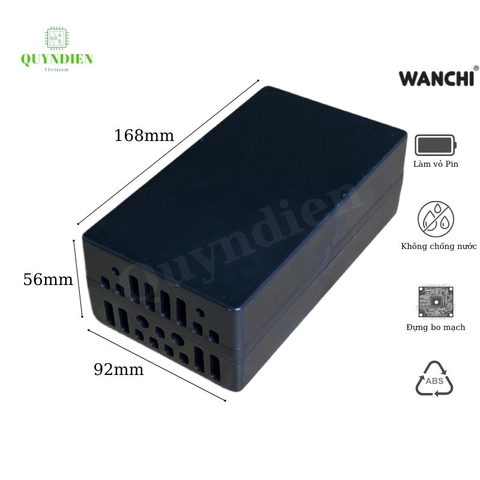 Hộp phay sẵn 168x92x56mm WANCHI