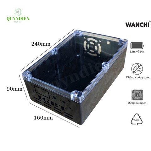Hộp phay sẵn IGBT 240x160x90mm WANCHI