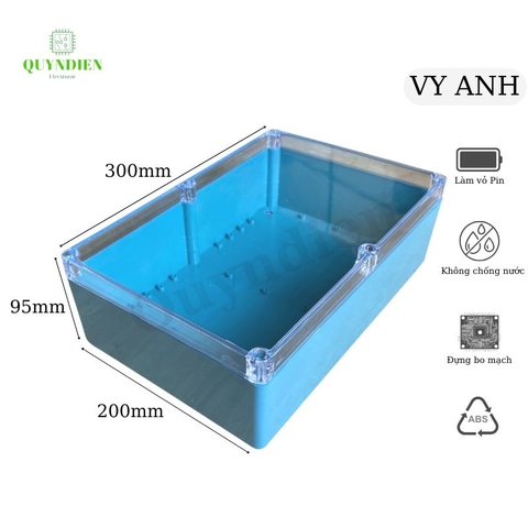 Hộp nhựa ABS 300x200x95mm VY ANH