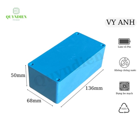 Hộp nhựa ABS 136x68x50mm VY ANH