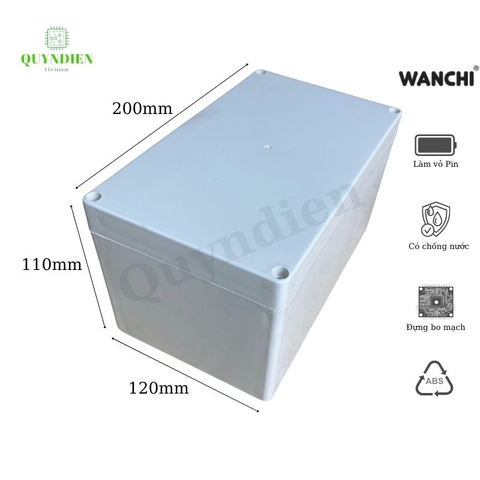 Hộp nhựa ABS 200x120x110mm WANCHI