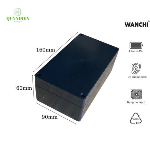 Hộp nhựa ABS 160x90x60mm WANCHI