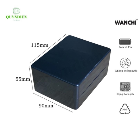 Hộp nhựa ABS 115x90x55mm WANCHI