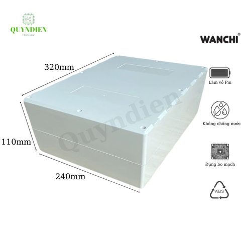 Hộp nhựa ABS 320x240x110mm WANCHI