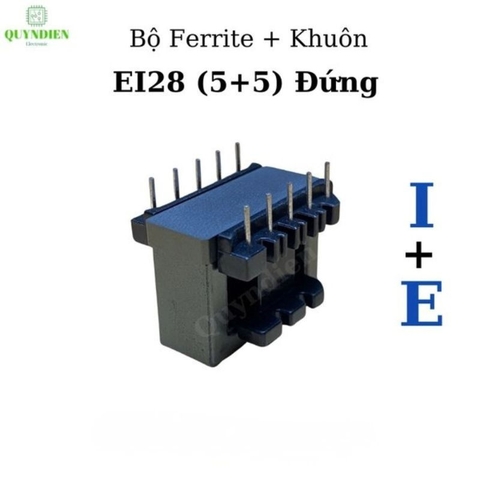 Lõi Biến Áp Xung EI28 Khuôn Đứng (5+5 Chân)