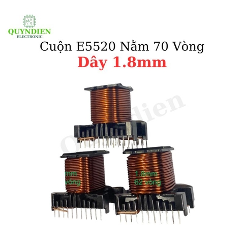 Cuộn Cảm Dây Đồng 1.8mm E55 Đứng