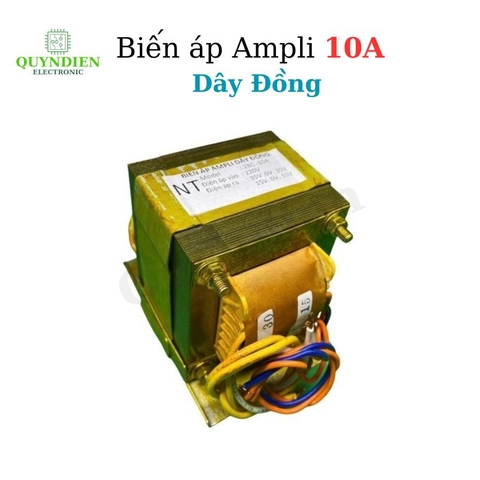 Biến Áp Cách Ly Ampli 10A 30V Đôi 100% Dây Đồng