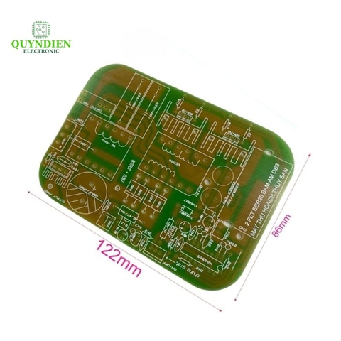 PCB Bo Mạch Kích Điện 2Fet DB3 Thủy Tinh FR4
