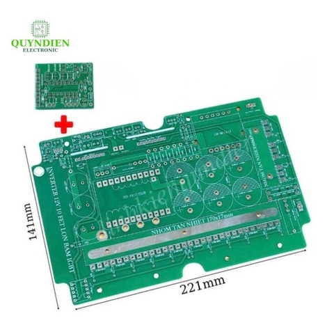 PCB Bo Mạch Kích Điện 10Fet Lớn Băm IGBT + Kèm Dao động KA3525