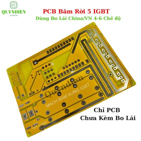 PCB Mạch Băm Rời Dùng 5 IGBT auto duty