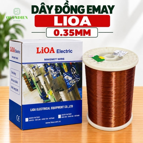 Dây Đồng Bọc Emay Cách Điện Size 0.35mm