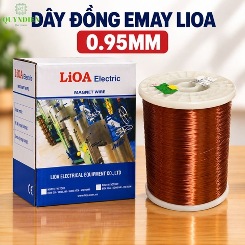 Dây Đồng Bọc Emay Cách Điện Size 0.95mm