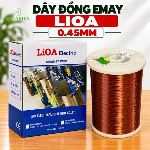 Dây Đồng Bọc Emay Cách Điện Size 0.45mm