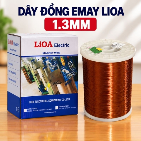 Dây Đồng Bọc Emay Cách Điện Size 1.30mm