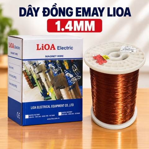 Dây Đồng Bọc Emay Cách Điện Size 1.40mm