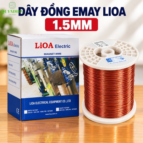 Dây Đồng Bọc Emay Cách Điện Size 1.50mm